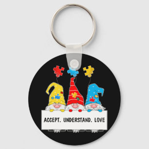 Chaveiro Autismo Sensibilização Camisa presentes para mã