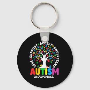 Chaveiro Autismo Shirt Love Aceita Suporte Autismo Autismo