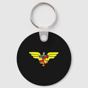 Chaveiro Autismo Super-Herói Autismo Oferece Presentes Para