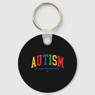 Chaveiro Autismo Vendo O Mundo Diferentemente Autismo Aware