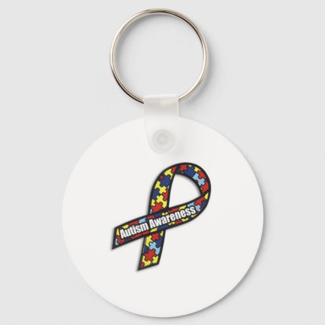 Chaveiro AutismRibbon (Frente)