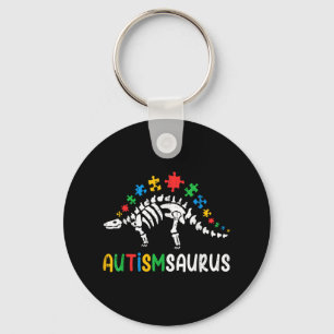 Chaveiro Autismsaurus Dinossaur Boys Crianças Toddler Autis