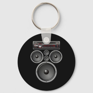 Chaveiro Auto-falantes estéreo para automóveis System Audio