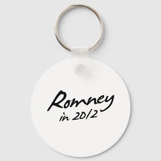 Chaveiro Autografo ROMNEY 2012 (Frente)