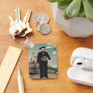 Chaveiro Autorretrato Paisagem 1890, Henri Rousseau