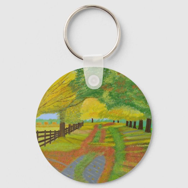 Chaveiro Autumn- Fallen Leaves (Frente)