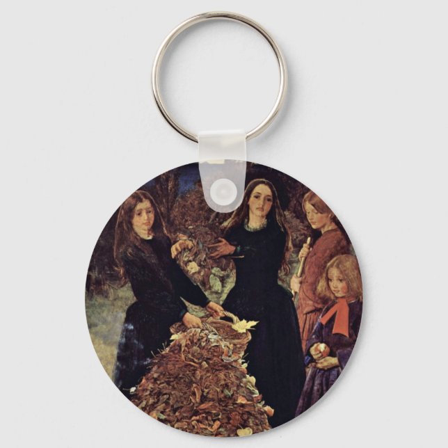 Chaveiro Autumn Leaves Por Millais John Everett (Frente)