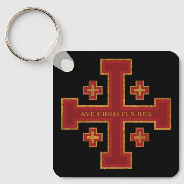 Chaveiro Ave Christus Rex (Frente)