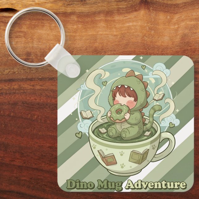 Chaveiro Aventura da Caneca do Dino (Frente)