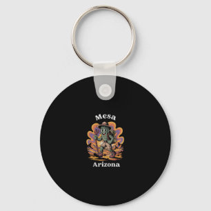 Chaveiro Aventura Retro Mesa Arizona Trilha de Hiking Cactu