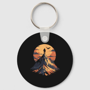 Chaveiro Aventureiro do Lone Mountain no Design do Cume - E
