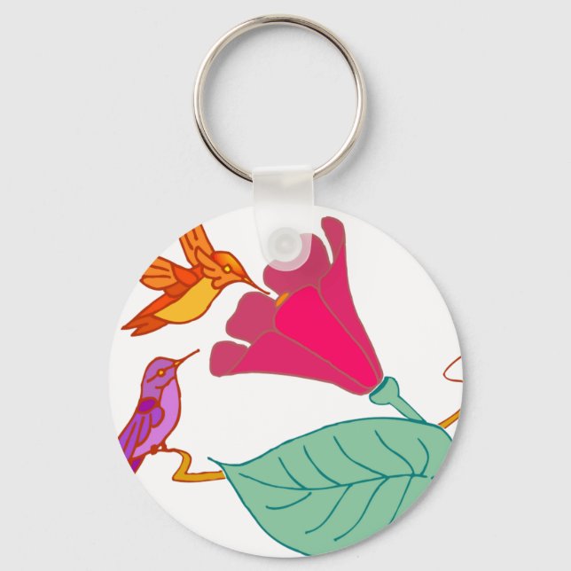 Chaveiro Aves de capoeira 1 (Frente)