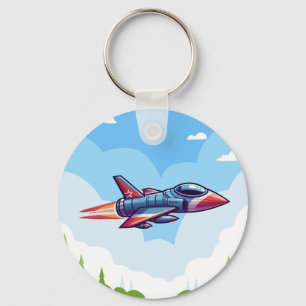 Chaveiro avião/avião de combate