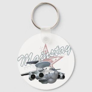 Chaveiro Avião militar de animação