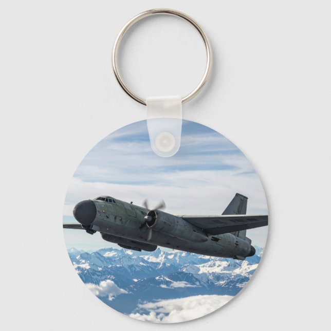 Chaveiro Avião no céu (Frente)