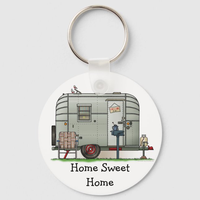 Chaveiro Avion Camper Trailer HSH (Frente)