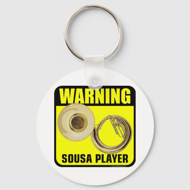 Chaveiro Aviso! Sousa Player (Frente)