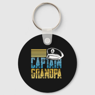 Chaveiro Avô Capitão - Navegando Capitão Chapéu - Amante de
