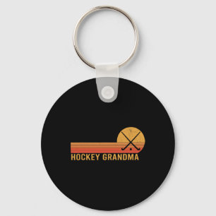 Chaveiro Avó de Hockey Retro Vintage Jogadora de Hockey