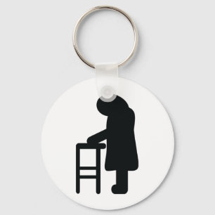 Chaveiro avó de passeio do quadro