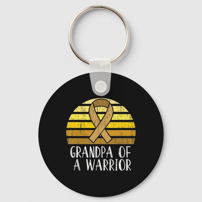 Chaveiro Avô De Uma Consciência De Canceres De Infância Gue (Frente)