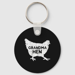 Chaveiro Avó Hen Farmer de Fazendas de Dia de as mães de fr