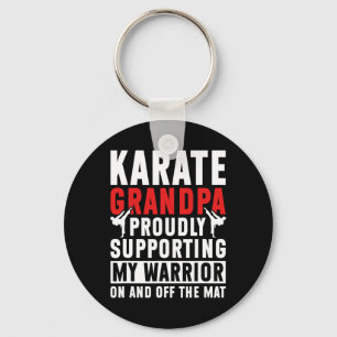 Chaveiro Avô Karate Apoiando Meu Avô Caratê