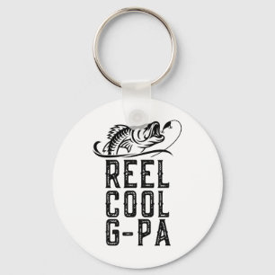 Chaveiro Avô Legal Reel Pescaria Pescador Divertido Retro V