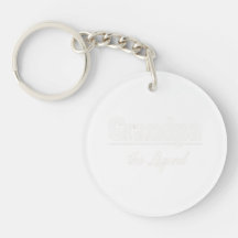 Avô Lendário Porta-Chaves – Presente Personalizado