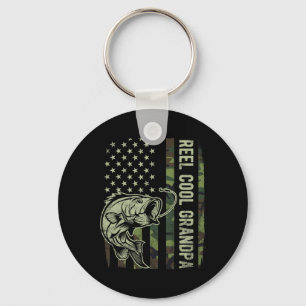 Chaveiro Avô Muito Legal Camuflagem Bandeira Americana Pais