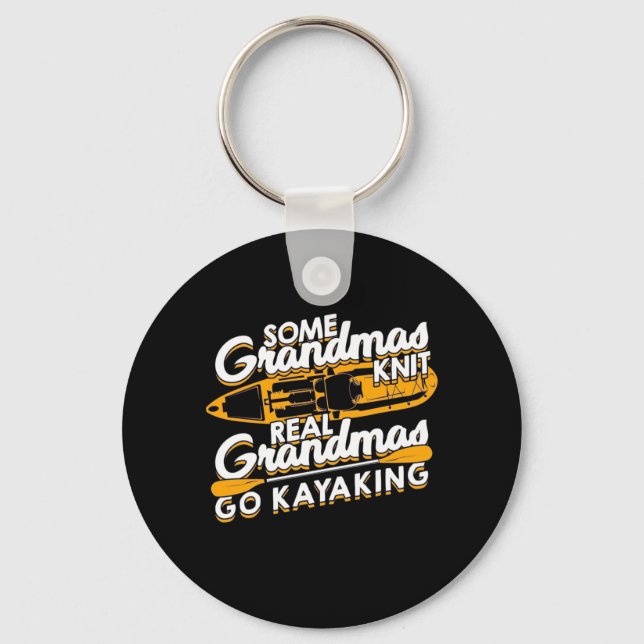 Chaveiro Avó Real Vai Kayaking (Frente)
