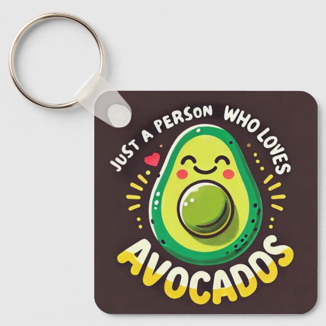 Chaveiro Avocado Hoodie Lover (Frente)