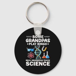 Chaveiro Avôs de Verdade Ensinam Ciência Nerd