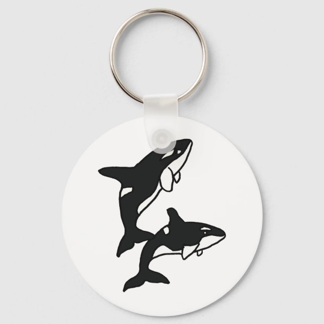 Chaveiro AW- Leaping Killer Whales (Frente)