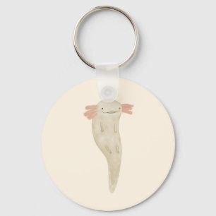 Chaveiro Axolotl de flutuação