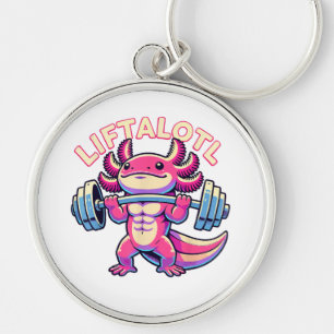 Chaveiro Axolotl LIFTALOTL