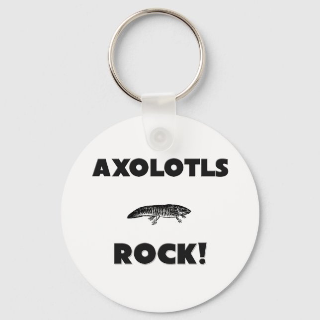 Chaveiro Axolotls Rock (Frente)
