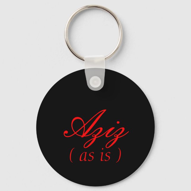 Chaveiro Aziz, como está. (Frente)