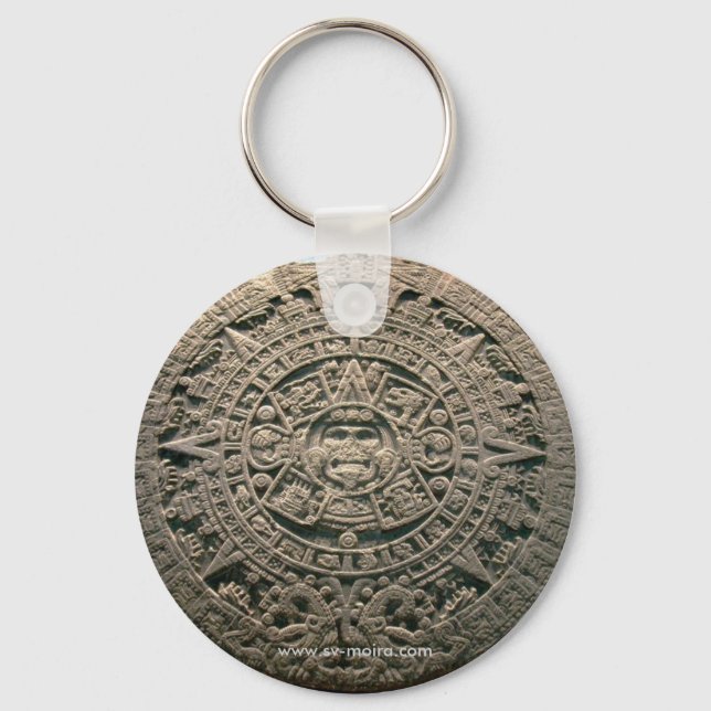 Chaveiro Aztec "Sun Calendar", Cidade do México (Frente)