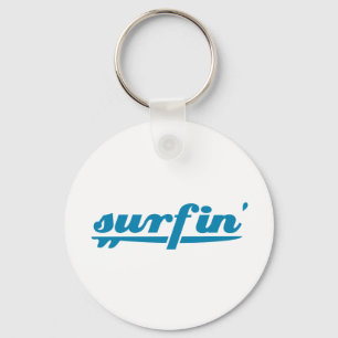 Chaveiro Azul da prancha de Surfin