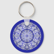 Azul de rendas cerâmicas de Grécia