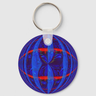 chaveiro Azul Escuro Orb