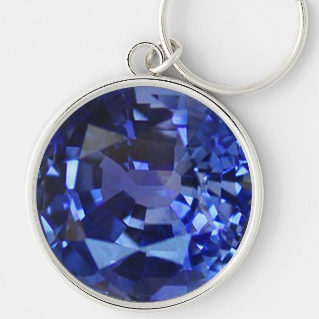 Chaveiro Azul-safira (Frente)