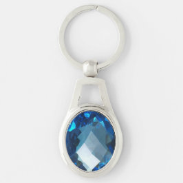 Chaveiro Azul Topaz 2