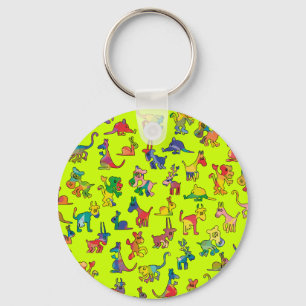 Chaveiro Azulejos-Padrão de abstrato