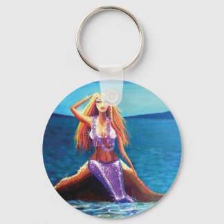 Chaveiro Azure Ocean - Mermaid Art Key Chain