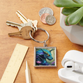 Chaveiro „Azuris –Bewahrer des Zauberwaldes 
