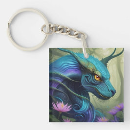 Chaveiro „Azuris –Bewahrer des Zauberwaldes 