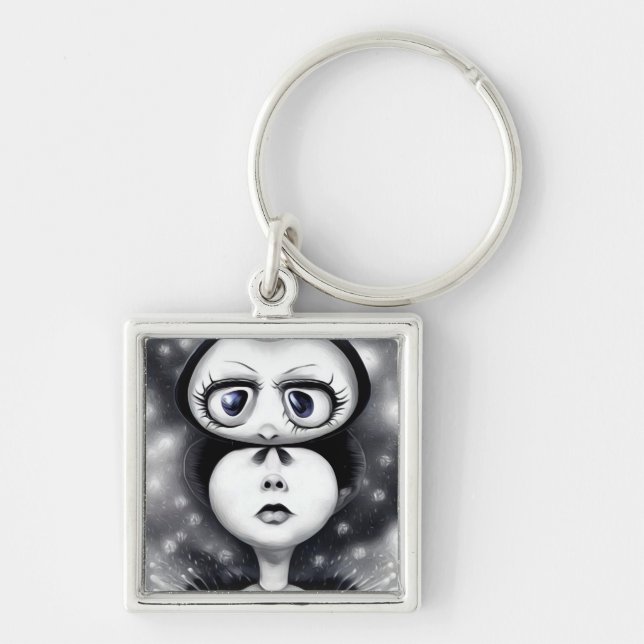 Chaveiro B&D Surrealismo Pop (Frente)