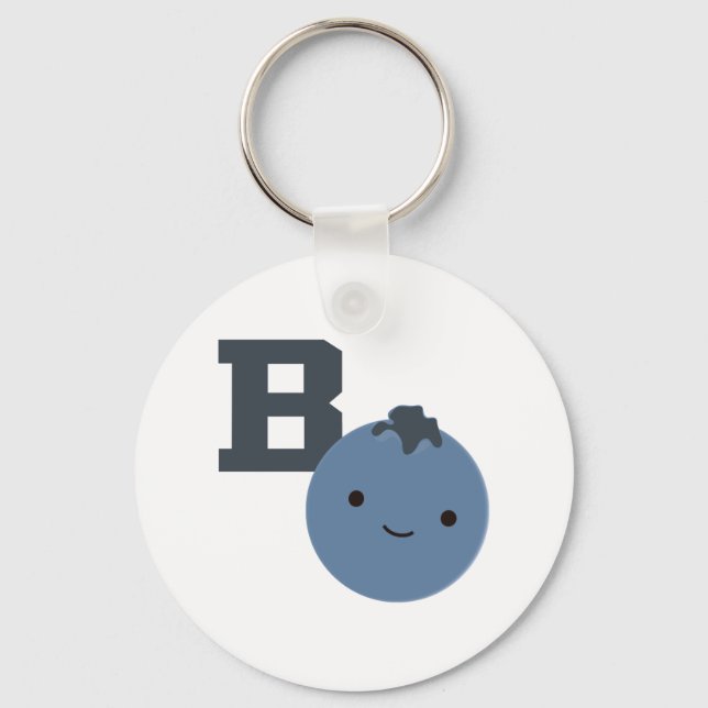Chaveiro B é para Blueberry (Frente)